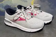 Brooks Addiction GTS 15 1203521B054 Oyster/Peacoat Women's Sneakers Size 6.5B