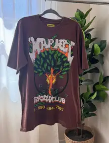 Vintage Style Oversized Graphic Tee by Market