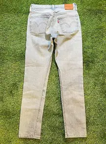 VTG Levi's 501 Big E light wash denim jeans size 27x30