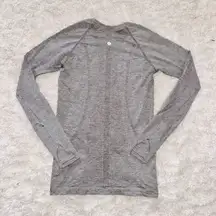 Grey Swiftly Tech Long Sleeve Shirt 2.0 Lululemon