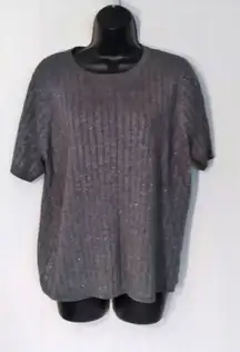 Kathie Lee shimmer sweater
