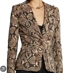 Altuzurra for target snake print one button blaze size m