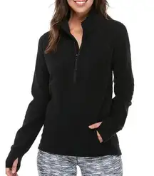 NEW ladies fleece half zip pullover