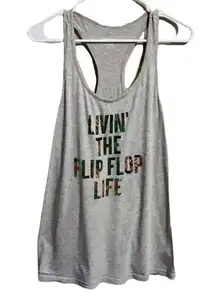 Livin’ THE FLIP FLOP LIFE Racerback Muscle Tank