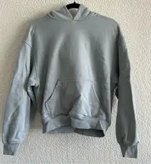 TNA Aritiza Women’s Cozy Fleece Long Sleeve Hoodie‎ Sweatshirt Gray Blue Size 1