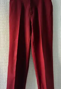 Levi's vintage red pants slacks 1970s women's 16S/contemporary medium