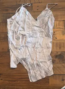 Zara Satin Asymmetrical‎ Tank