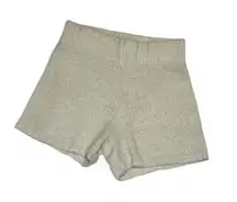 SKIMS Sherpa Shorts Cozy Knit Cream Fuzzy Boucle High-Waisted Lounge S/M