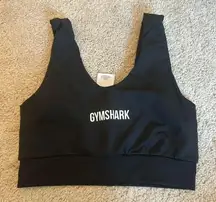 Gymshark Midnight Black Workout Top