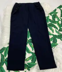 Ruffle Pocket Crop Trousers 558