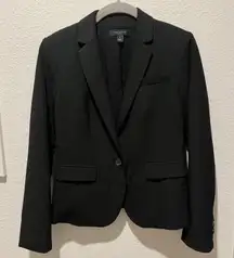 Ann Taylor Single Button Suit Blazer