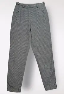 GAP‎ Women's 6 High Rise Trousers Pants Retro Wide Leg 60s Costume Checkered