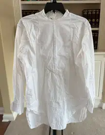 1920s Lion Dress Collarless Tuxedo Shirt