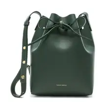 MANSUR GAVRIEL Mini Bucket Bag Moss Womens Size OS
