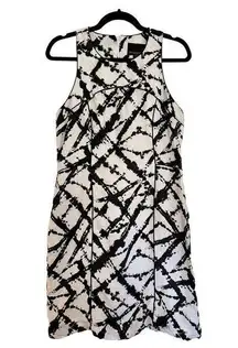 Cynthia rowley 100% linen tie dye racer back dress size 10