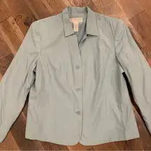 Norton McNaughton NWT Mint Green Blazer Jacket Size 14