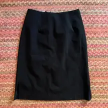 Theory  BLACK BASIC PENCIL SKIRT WORK BUSINESS DRESSY