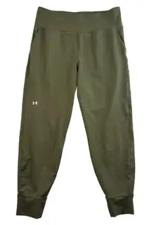 UNDER ARMOUR Women's XL UA Movement Joggers Pants Lightweight Breathable Green