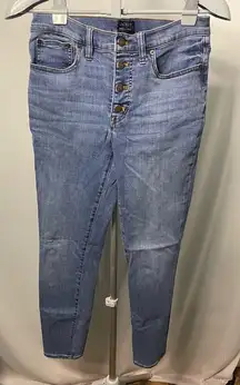 Jcrew high rise skinny blue Jeans SIZE 29‎