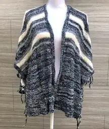 Fringe cardigan kimono sweater Size XL