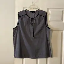 Jones New York summer shirt size XL preowned