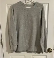 Aerie gray ribbed Crewneck