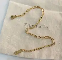 18k Gold Plated Mini Link Bracelet
