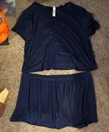 Auden Navy Blue Pajamas Set