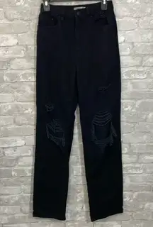 PacSun Black 90’s Boyfriend Distressed Jeans