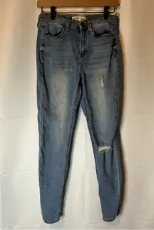 Mudd Denim Blue Flex Stetch Jeggings