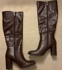 Amazon Brown Knee-High Boots