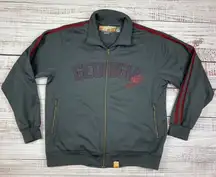 Vtg Nike Athletic Dept Georgia Bulldogs UGA Varsity‎ Track Jacket Patch Sz XL