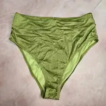 Cupshe Green Bikini Bottom Swimwear‎ Size Large