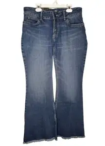 Wrangler Retro Mae Mid-Rise Flare Leg Jeans Women's Size 9 30" Western NWT