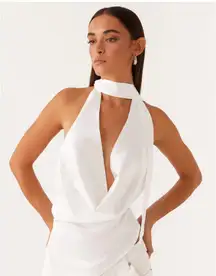 Peppermayo Scarf Top