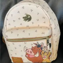 Loungefly Disney The Lion King Hakuna Matata Letters Mini Backpack Purse