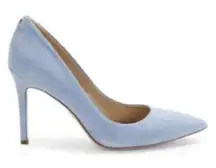 Sam Edelman Women's Hazel Pump Cerulean Blue‎ Suede Size 8.5