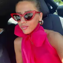 NWT Blogger's Fav| ZARA Pink Organza Top