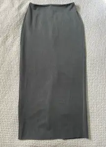 Commense High-Waisted Midi Skirt 