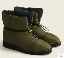 J. CREW Elsa puffer boot with Primaloft EUC