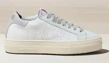 P448 Thea Unicorn White Sneakers