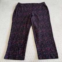 Torrid Relaxed Taper High Rise Pant Pull On 3 3X 22-24 $69 NWT Pants Multi Color