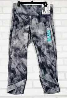 RBX Active Women Plus Size 1X Tie Dye Ankle Leggings Tulip Hem Squat Proof NWT