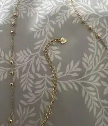 18k Beaded Body Chain