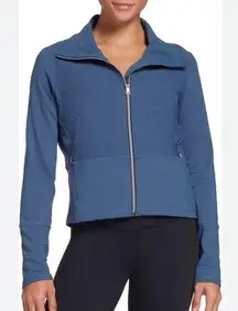 Calia by Carrie Underwood Essential Quilted Jacket Full Zip Athletic Blue XL