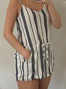 Striped Romper