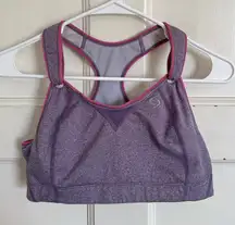 Moving Comfort purple pink Fiona sports bra size 38B