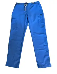 Figs Light Blue Zamora Scrub Pants Size Small Style TW2000 Excellent Condition