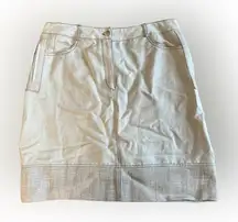 Harve Benard - Vintage Khaki Linen‎ Skirt