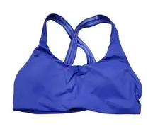 Andie Swim Caledonia Top Lapis Blue Size Small Bikini Crossover Back Lined